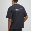 Grå oversized Luminis Studios T-shirt