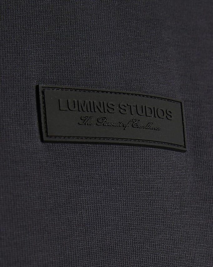 Grå oversized Luminis Studios T-shirt