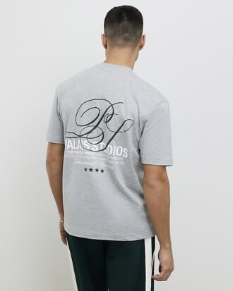Grå Palais Studios T-shirt med normal passform
