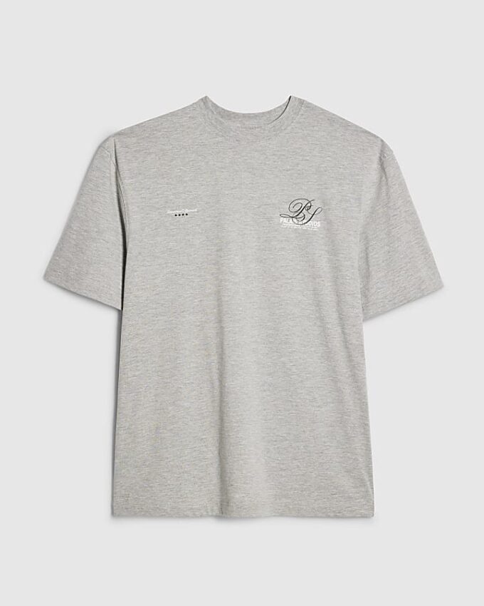 Grå Palais Studios T-shirt med normal passform