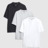 Grå Regular Fit 3-pack T-shirts
