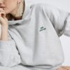 Grå RVR Edition-hoodie med tryck på ryggen