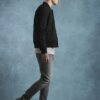 Grå skinny fit-jeans