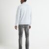 Grå skinny fit-jeans