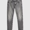Grå skinny fit-jeans