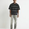 Grå slim fit-jeans Grå slim fit-jeans