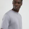 Grå slim fit-T-shirt