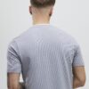 Grå Slim Fit Textured T-shirt