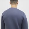 Grå slim fit-tröja med nylonficka