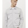 Grå slim fit-överkjol Grå slim fit-överkjol