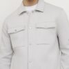 Grå slim fit-överkjol Grå slim fit-överkjol