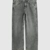 Gråa jeans med lös passform Gråa jeans med lös passform