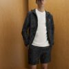 Gråa RXR-shorts med kamouflage Gråa RXR-shorts med kamouflage