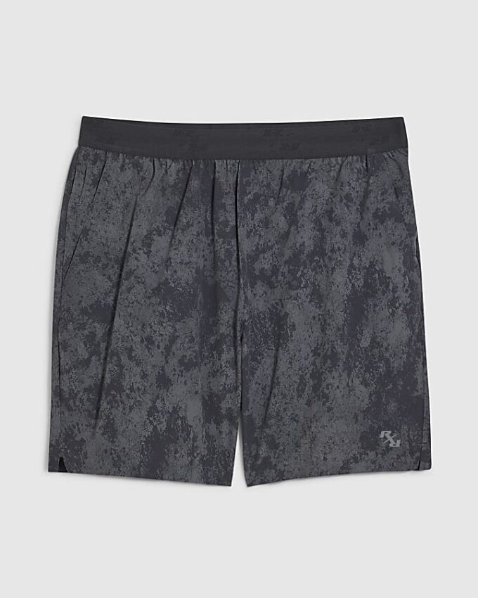 Gråa RXR-shorts med kamouflage Gråa RXR-shorts med kamouflage