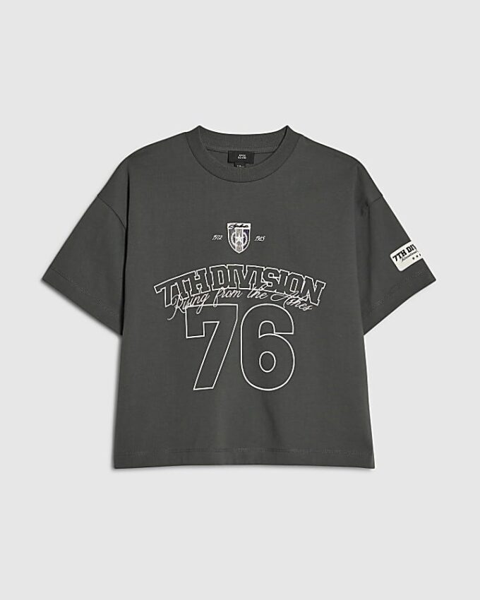 Grön Division T-shirt för pojkar
