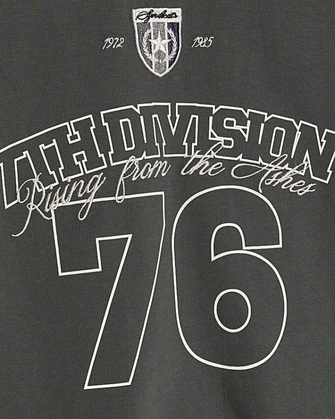 Grön Division T-shirt för pojkar