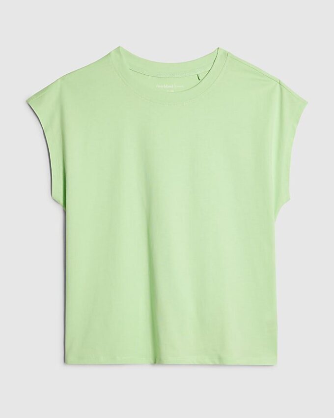 Grön kortärmad T-shirt