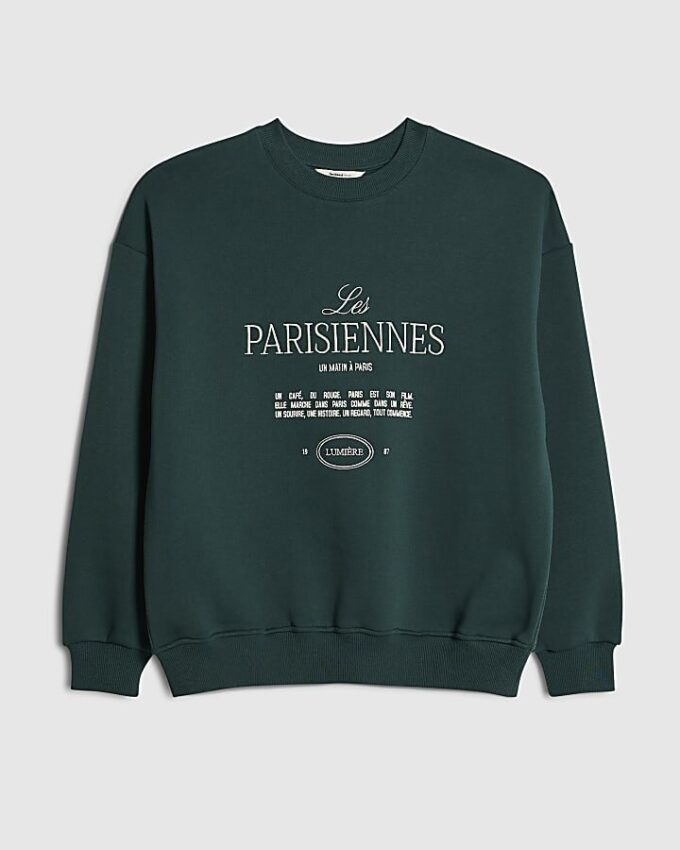 Grön Les Parisiennes-tröja