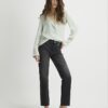 Grön långärmad slim fit-skjorta i satin