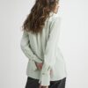 Grön långärmad slim fit-skjorta i satin