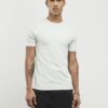 Grön muskelfit-T-shirt