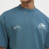 Grön oversized racing-T-shirt