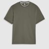 Grön slim fit MCMXII Badge T-shirt