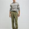 Grön slim fit-tröja med gradient