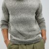 Grön slim fit-tröja med gradient