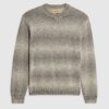 Grön slim fit-tröja med gradient