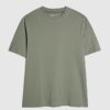 Grön T-shirt med normal passform