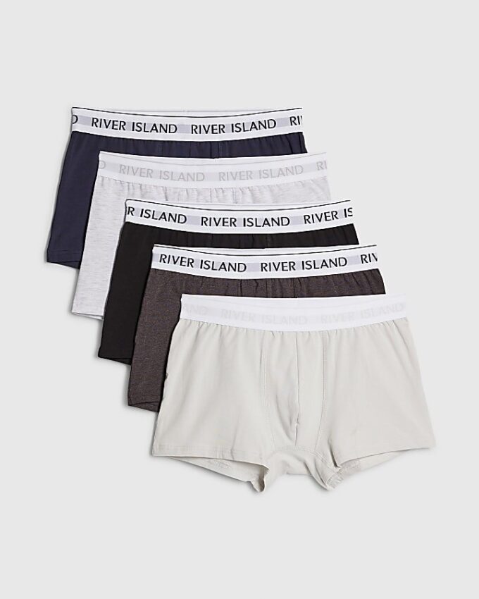 Gråt 5-pack med badbyxor