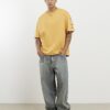 Gul oversized T-shirt med 92 fotopatch