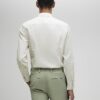 Gul slim fit premiumskjorta