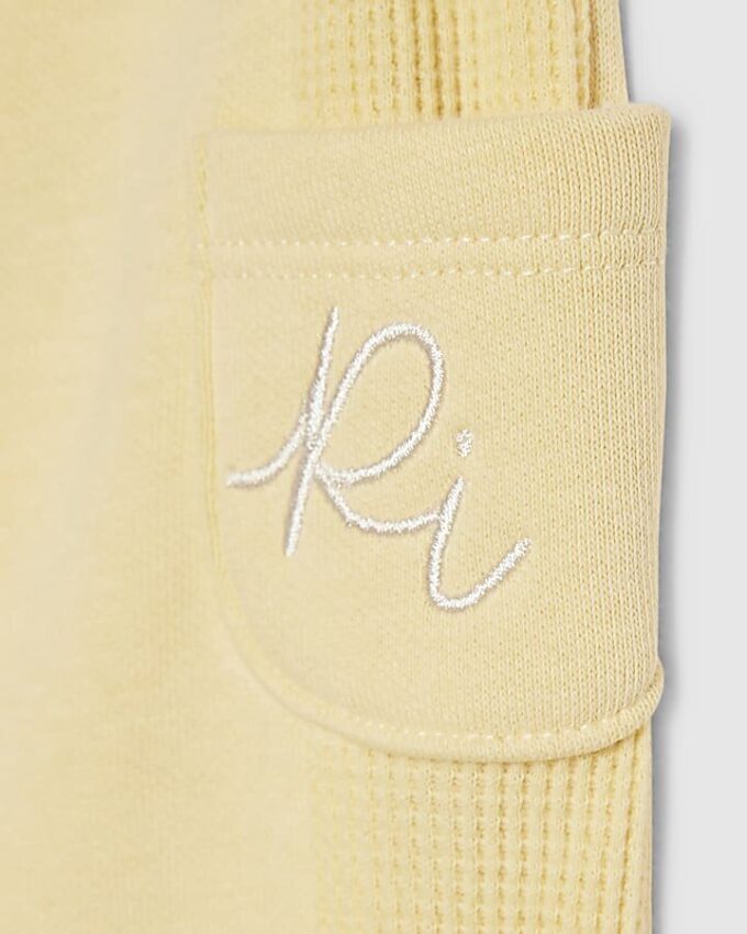 Gul sweatshirtset med karaktärsmotiv för pojkar