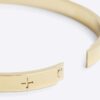 Guldfärgat armband i stål