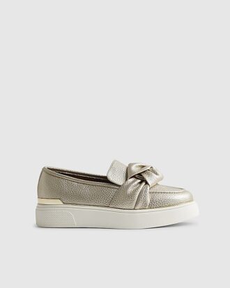 Guldring Twist Slip On-träningsskor