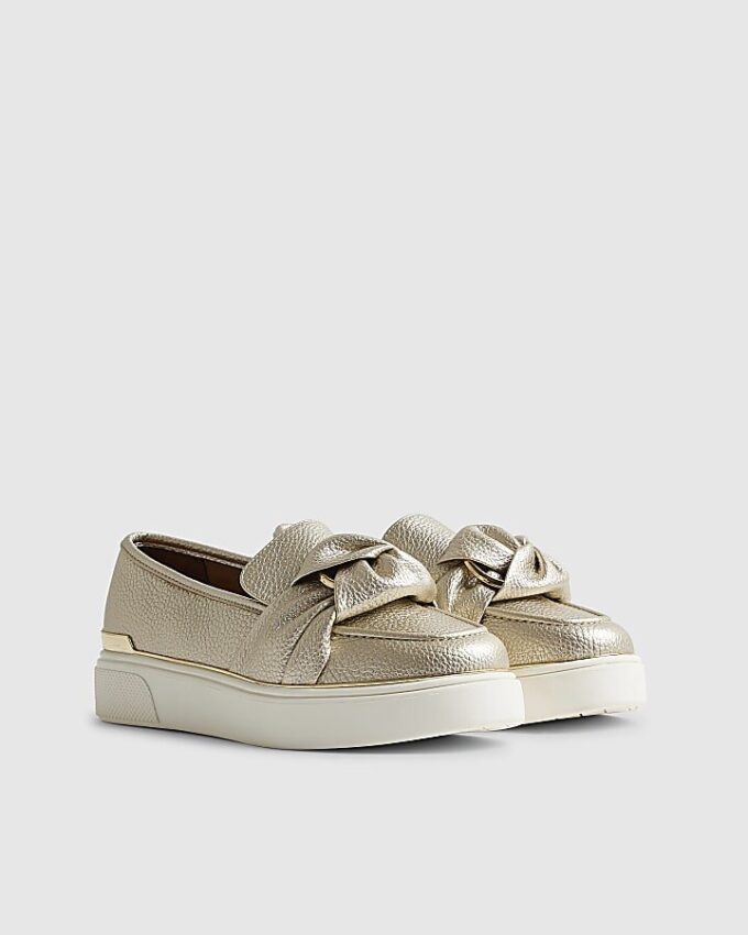 Guldring Twist Slip On-träningsskor