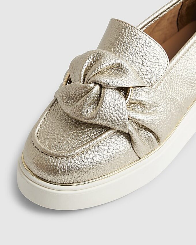 Guldring Twist Slip On-träningsskor