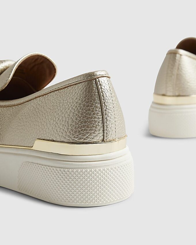 Guldring Twist Slip On-träningsskor