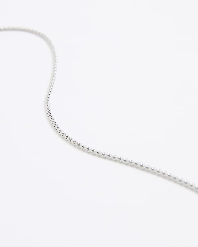 Halsband med japansk barhängen i silver
