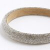Hårband med silverstrass