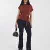Indigo Mid Rise Bootcut Jeans