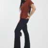 Indigo Mid Rise Bootcut Jeans