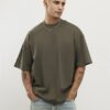 Khaki Oversized Fit T-shirt