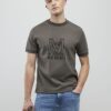 Khakifärgad slim fit MCMXII T-shirt