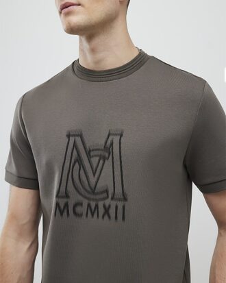 Khakifärgad slim fit MCMXII T-shirt