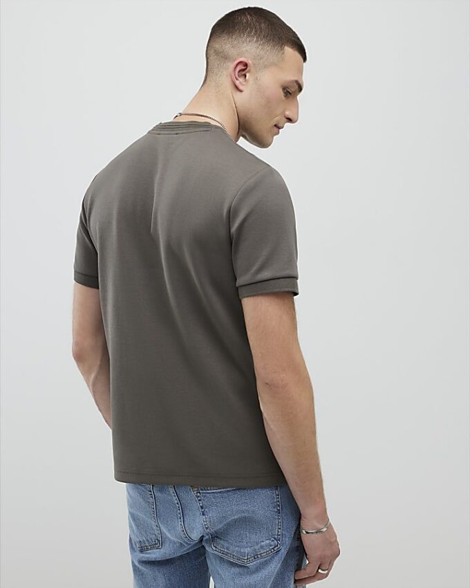 Khakifärgad slim fit MCMXII T-shirt