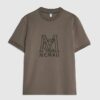 Khakifärgad slim fit MCMXII T-shirt