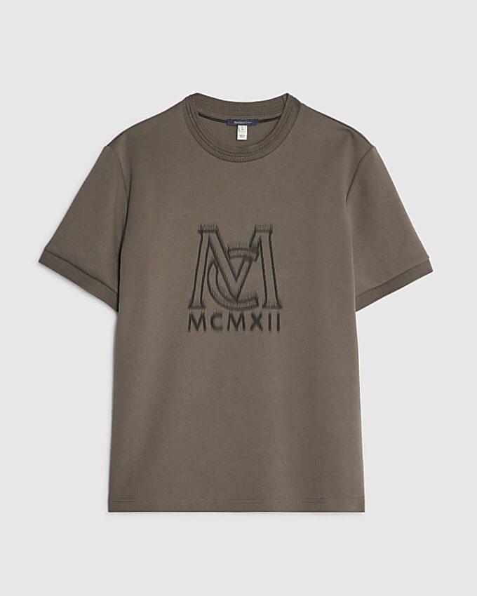 Khakifärgad slim fit MCMXII T-shirt